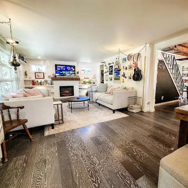 cozy cottage whole living room